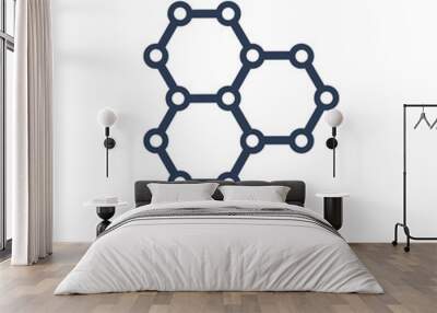 Graphene icon. Trendy flat vector Graphene icon on white backgro Wall mural