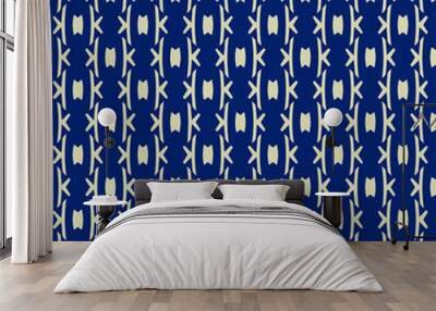 Seamless background with repeating patterns . Wall mural