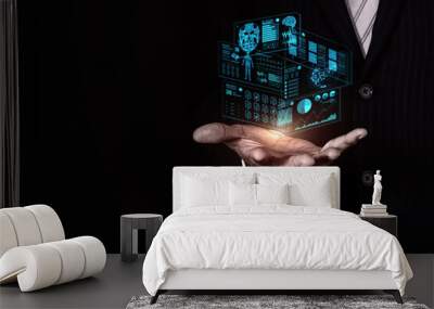 digital technology Wall mural