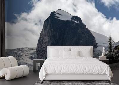 Bugaboo Glacier and Hound's Tooth at Bugaboo Provincial Park in British Columbia Wall mural