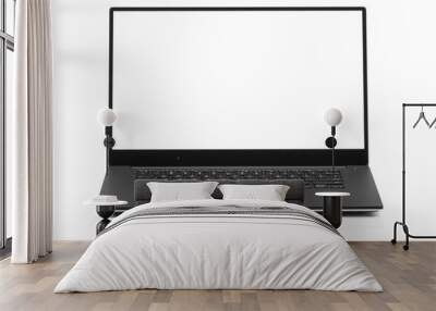 Sleek modern business laptop Wall mural