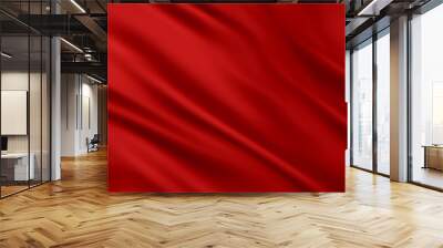 red texture background Wall mural