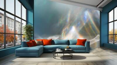 Abstract water light leaks Wall mural