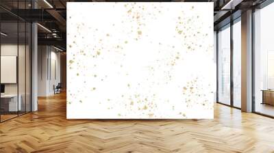 golden splashes Wall mural