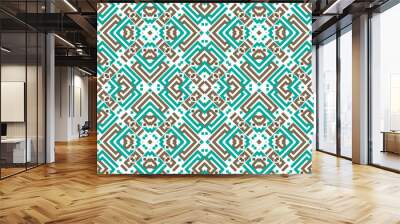 Seamless pattern geometric texture, seamless vector background.
Modern stylish texture. Repeating geometric tiles Designs  Wall mural