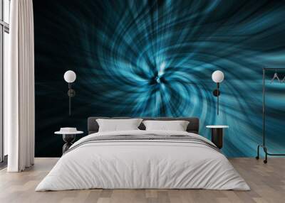 Abstract toned image of speed motion. Hight speed internet.  Wall mural