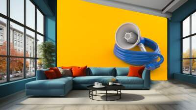 Megaphone with network cable Wall mural