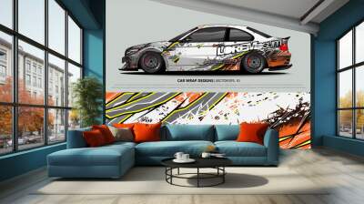 Livery for car wrap design Wall mural