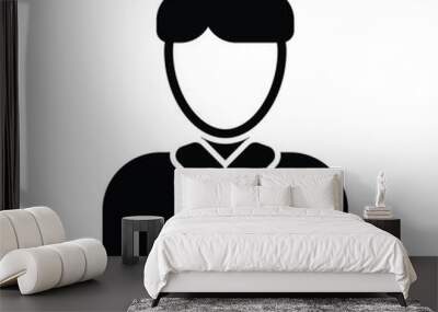 Politician vector icon Wall mural