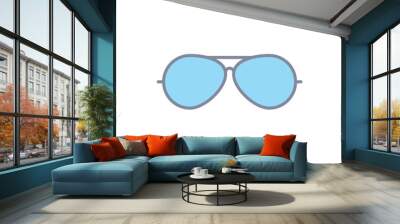 Sunglasses vector icon Wall mural