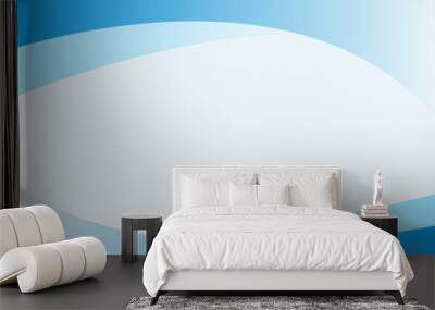 Simple blue curve background for business. Applicable for Presentation, Covers, Placards, Posters and Banner Wall mural