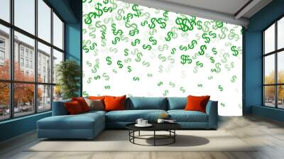 Dollar money currency symbol background Wall mural