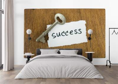 success concept Wall mural