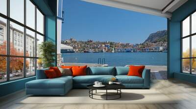 Kastellorizo is a Greek island and municipality located in the southeastern Mediterranean. Wall mural