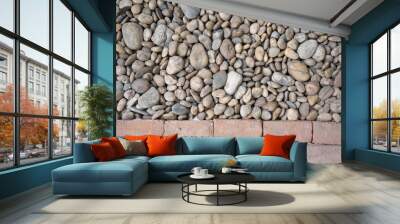 natural rock background Wall mural