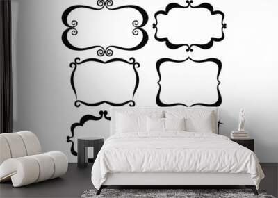 Frames Wall mural