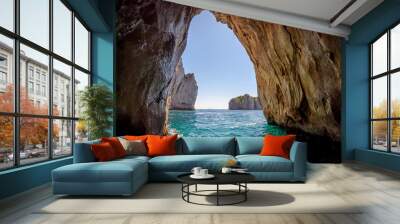 Capri blue grotto Wall mural