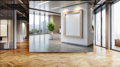 modern office interior Wall mural