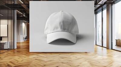 Blank Cap mockup with isolated background Wall mural