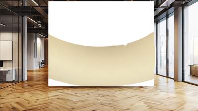 Old scroll paper banner.Blank sheet. Wall mural