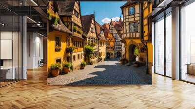 Amazing Rothenburg ob de Tauber Germany Wall mural