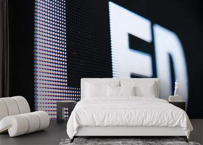 Bright colored light LED smd screen Wall mural