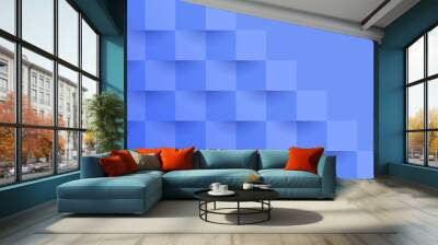 Blue abstract background vector with blank space for text. Wall mural