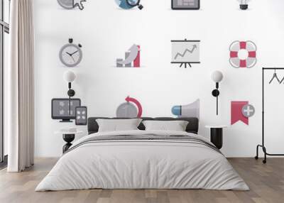 seo icon set. part 2 Wall mural