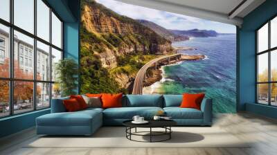 D Sea Cliff Br 2 North Above Wall mural