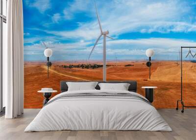 D Windmill short close pan Wall mural