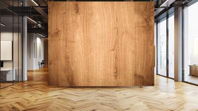 brown grunge wooden texture to use as background Wall mural