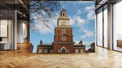 Independence Hall, Philadelphia, Pennsylvania, USA Wall mural