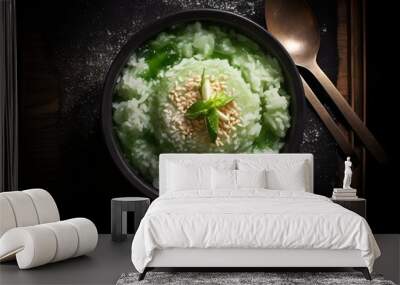 Cucumber salad Wall mural