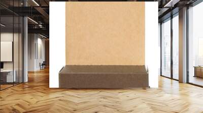 Paper package isolated Wall mural