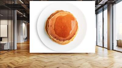 Pancakes with maple syrup Wall mural