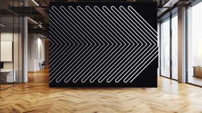 Arrow line pattern abstract background Wall mural