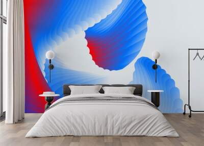 Dynamic colour pattern abstract texture background Wall mural