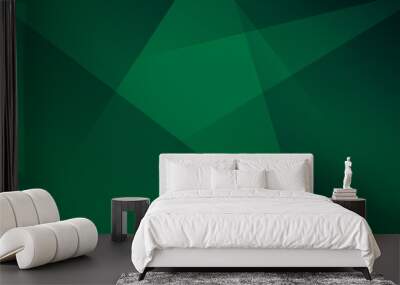 shade of green abstract background vector Wall mural