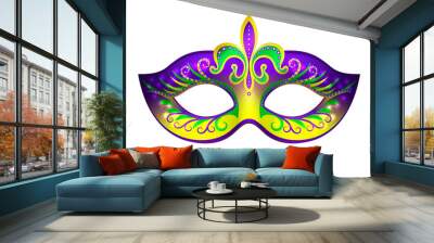 Mardi Gras mask  Wall mural