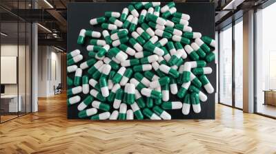 Pills, Medicine, Prescription drugs - Pattern Background Wall mural