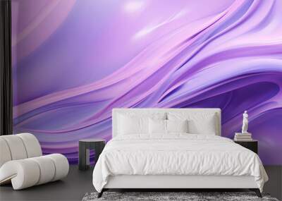 Purple abstract liquid background  Wall mural