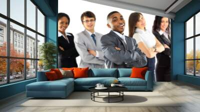 group of business people. business team. Wall mural