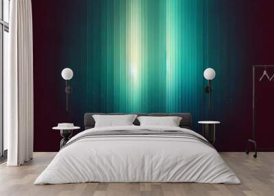 abstract colorful background with rays, Blue background, gradient, abstract Wall mural