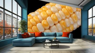 Corn vegatable closeup background Wall mural