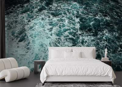 splashy sea water surface Wall mural