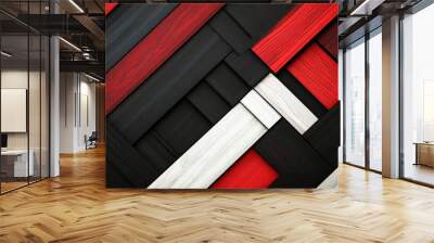 Colorful Abstract Wood Pattern Background Design Wall mural