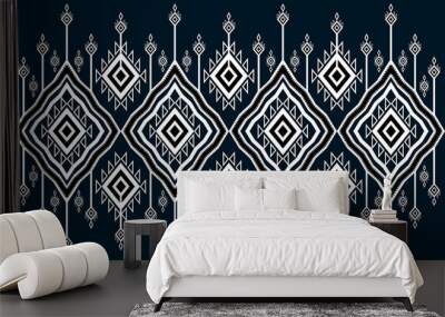 geometric pattern Abstract ethnicdesign for background or wallpaper. EP.2. Wall mural