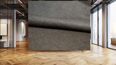 close up role brown fabric of suit Wall mural