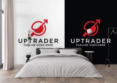 top merchant logo design Wall mural