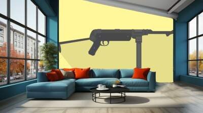 mp40 german submachine gun world war 2 classic Wall mural